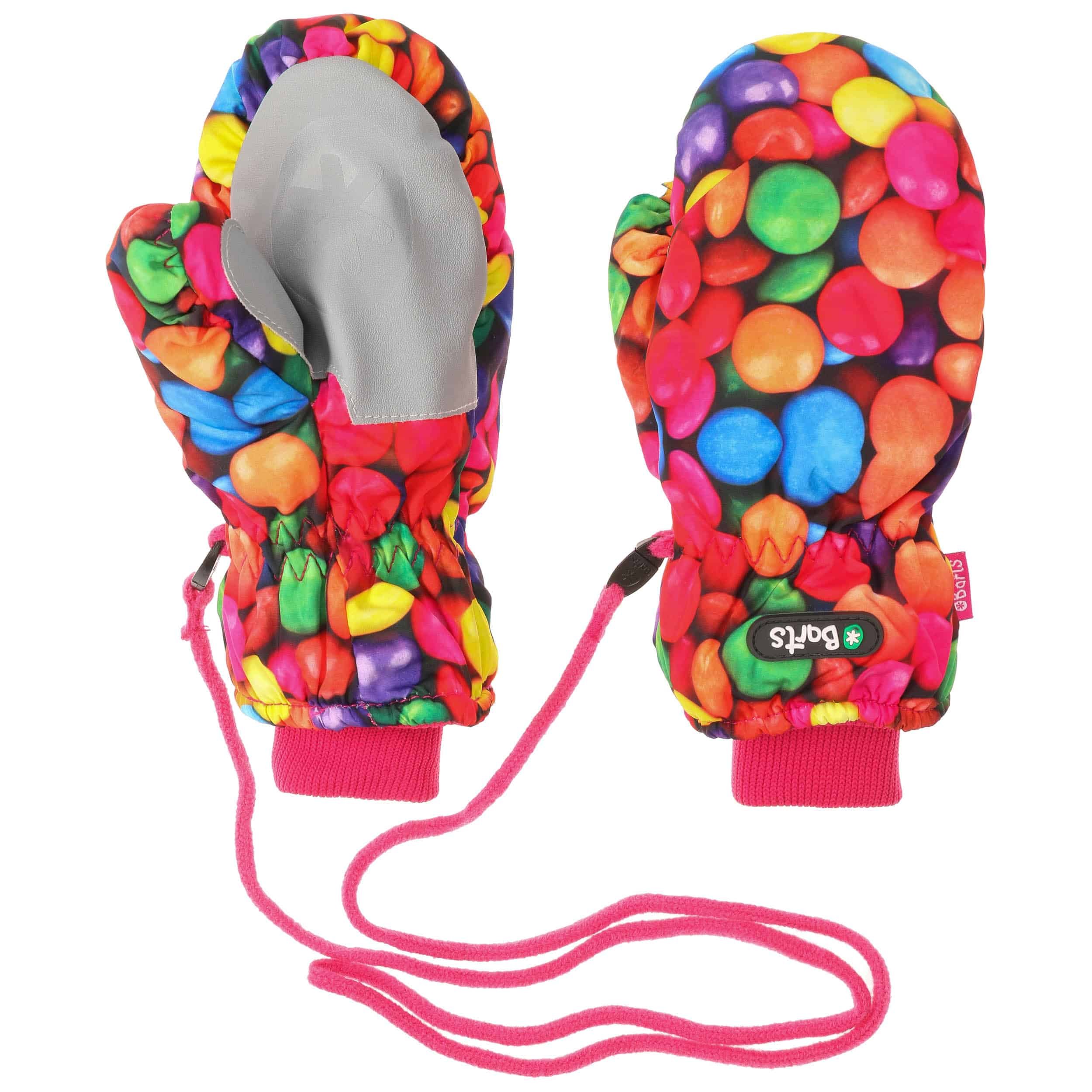 BARTS Fleece Mitts Kids Fuchsia | The Little Green Bag