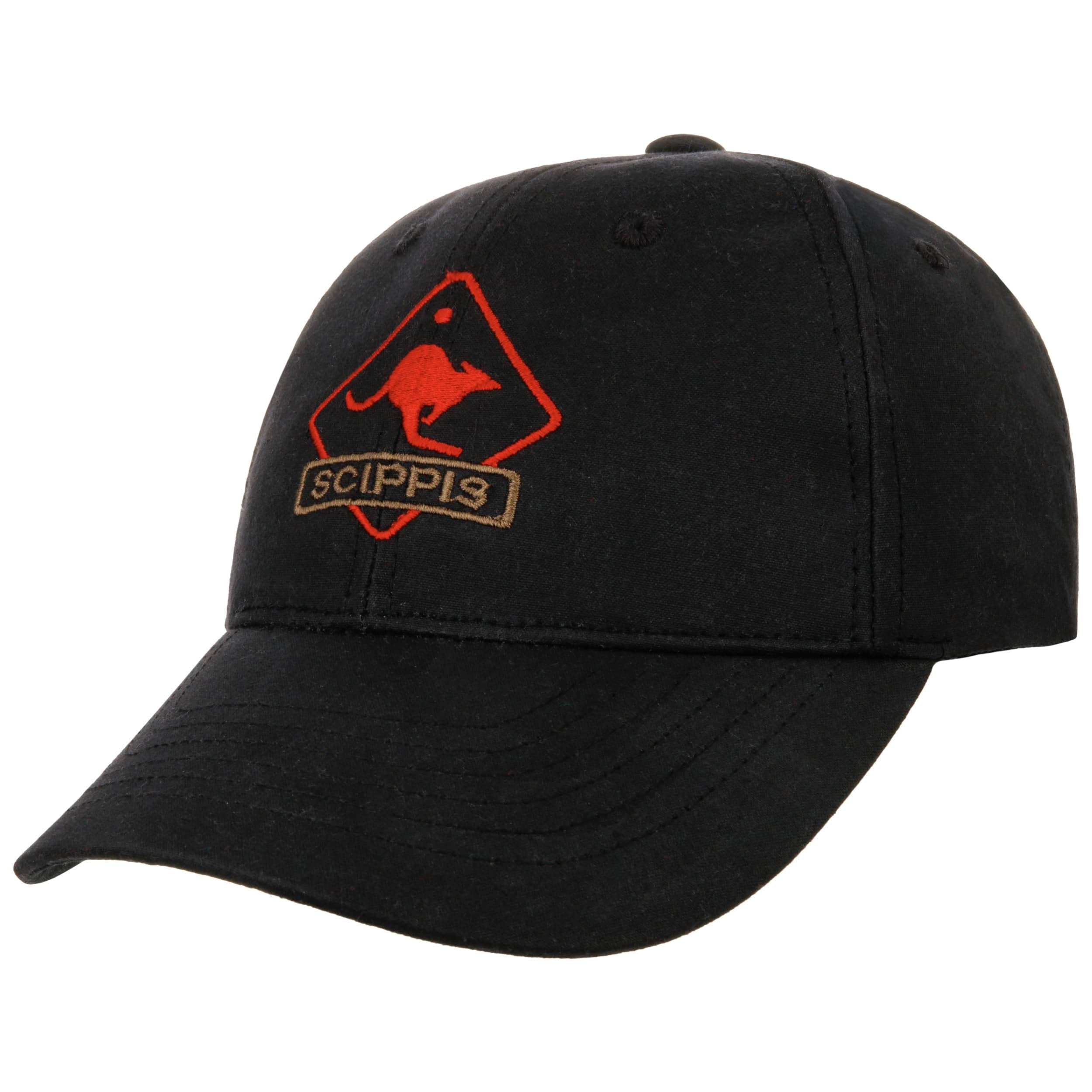 Oilskin Cap | Two-Tone Waxed Cotton Canvas 6 Panel | Velcro Closure