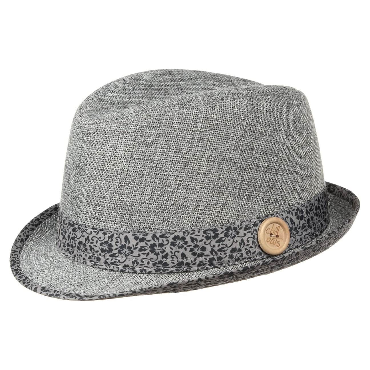 Cappello Trilby In Feltro Di Lana 100% - Stile Pork Pie, Foderato Raso, Fatto A Mano, Per Uomo - Foto 5