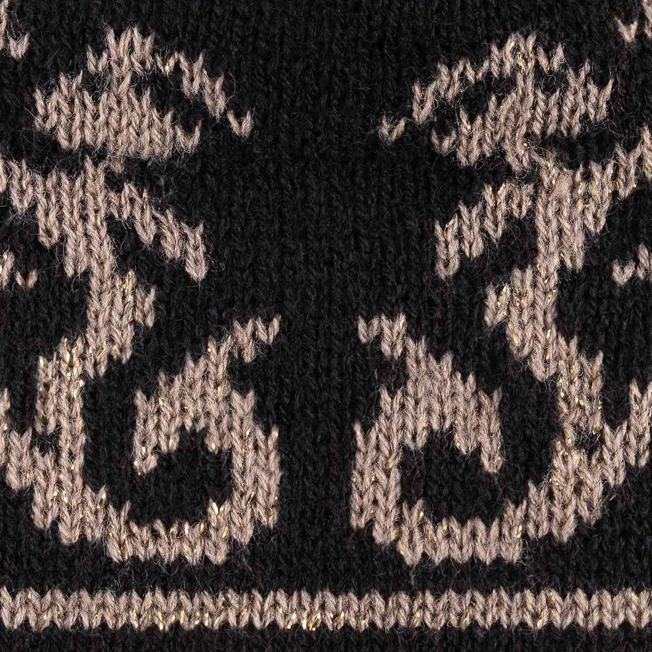 Sterntaler Berretto Bambina Con Lurex E Pompon – Foderato In Pelliccia Vegana – Inca Lurex