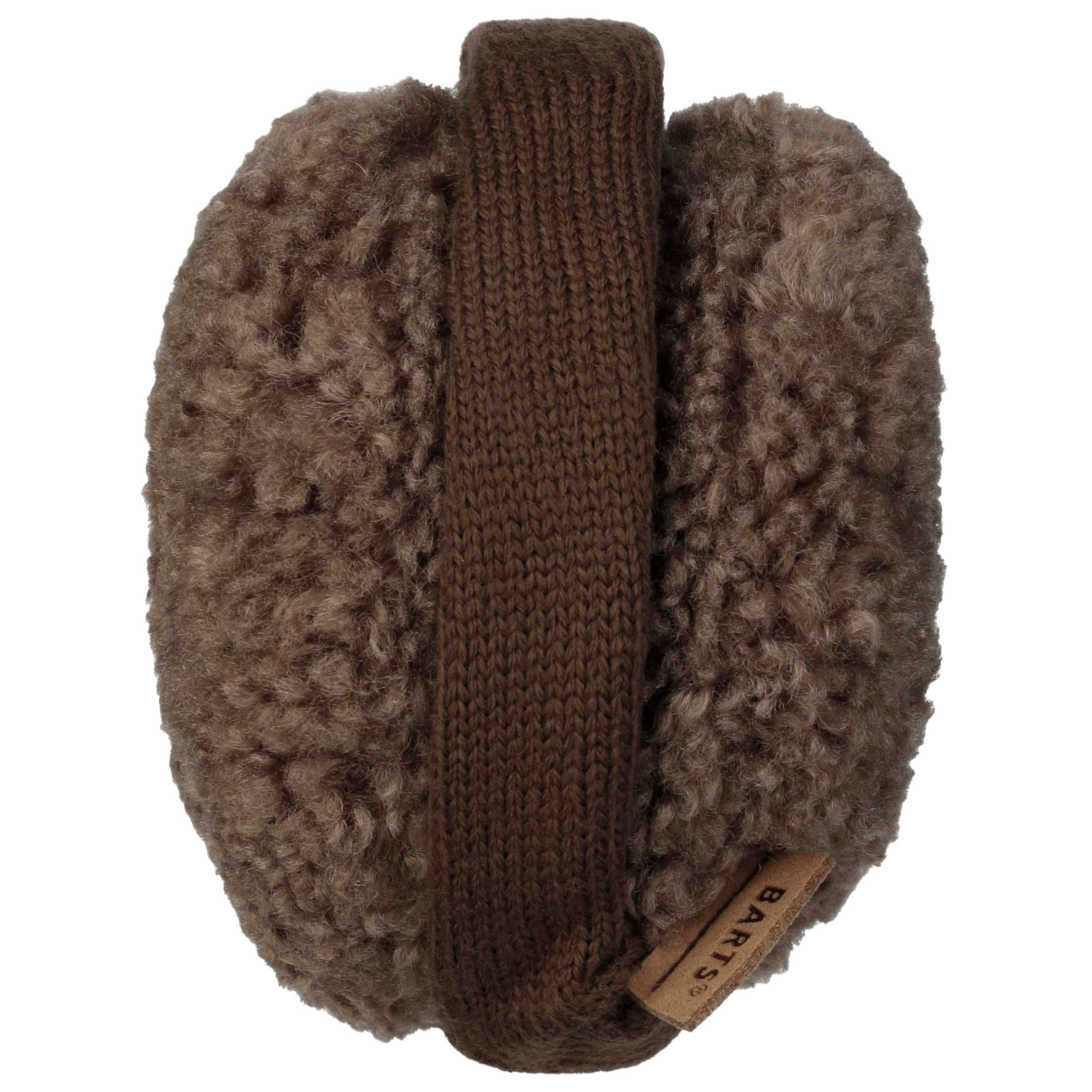 Barts Paraorecchie In Morbida Pelliccia Sintetica, Unisex, Con Archetto Regolabile A Treccia, Taglia Unica, Colore Sabbia