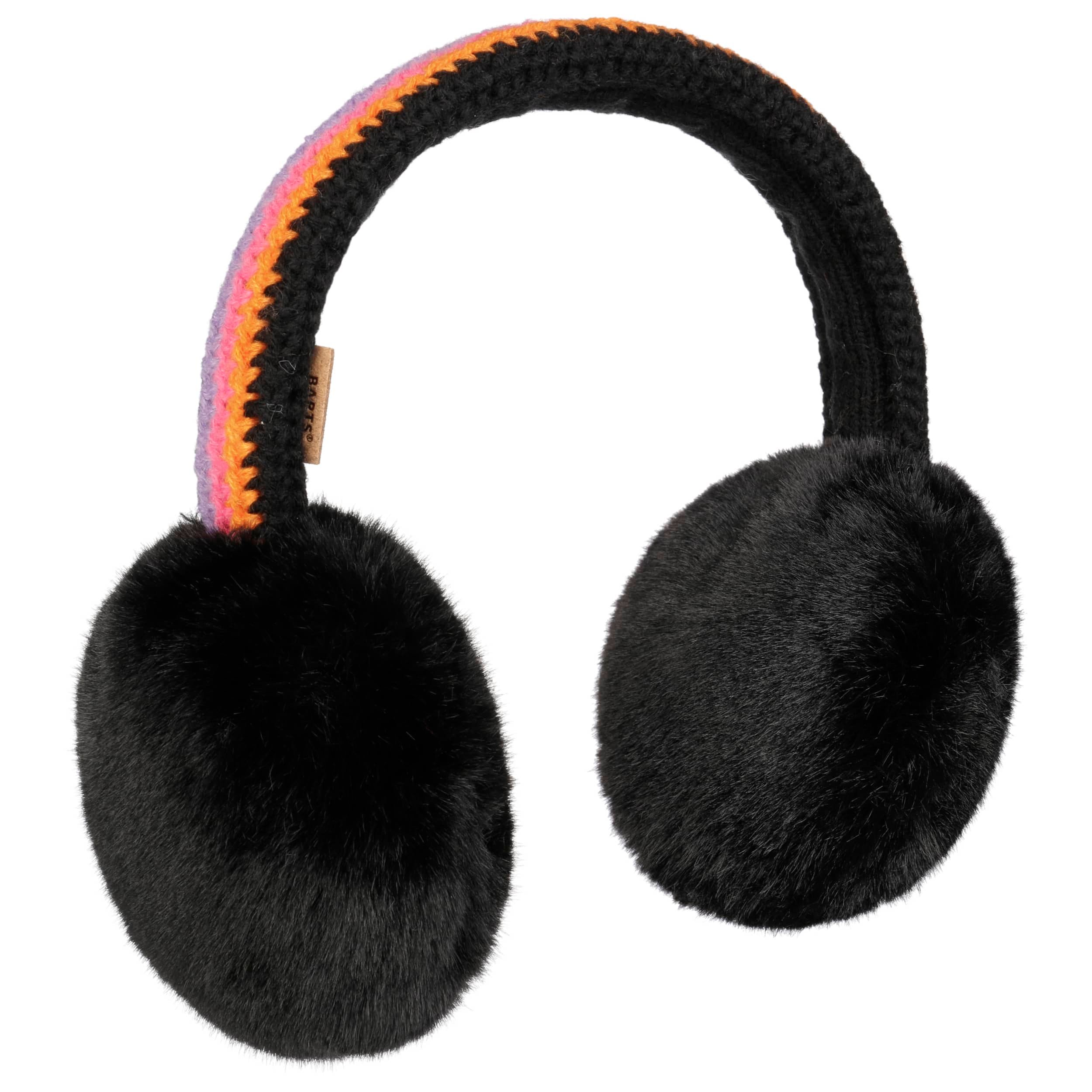 Barts Paraorecchie In Morbida Pelliccia Sintetica, Unisex, Con Archetto Regolabile A Treccia, Taglia Unica, Colore Sabbia