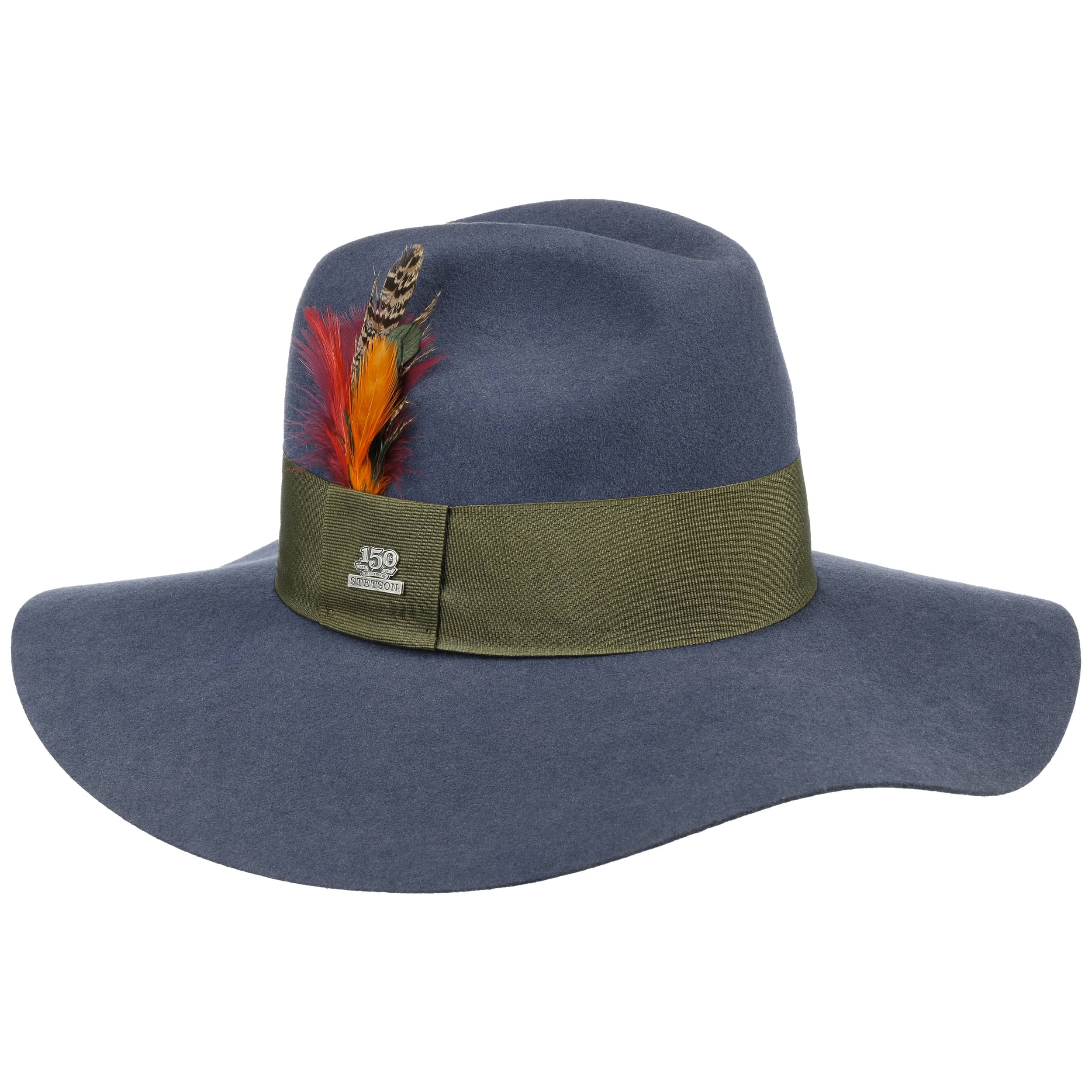 Cappello Da Cowboy In Vera Pelle Australiana - Tesa Larga, Stile Western Outback, Resistente All'Acqua