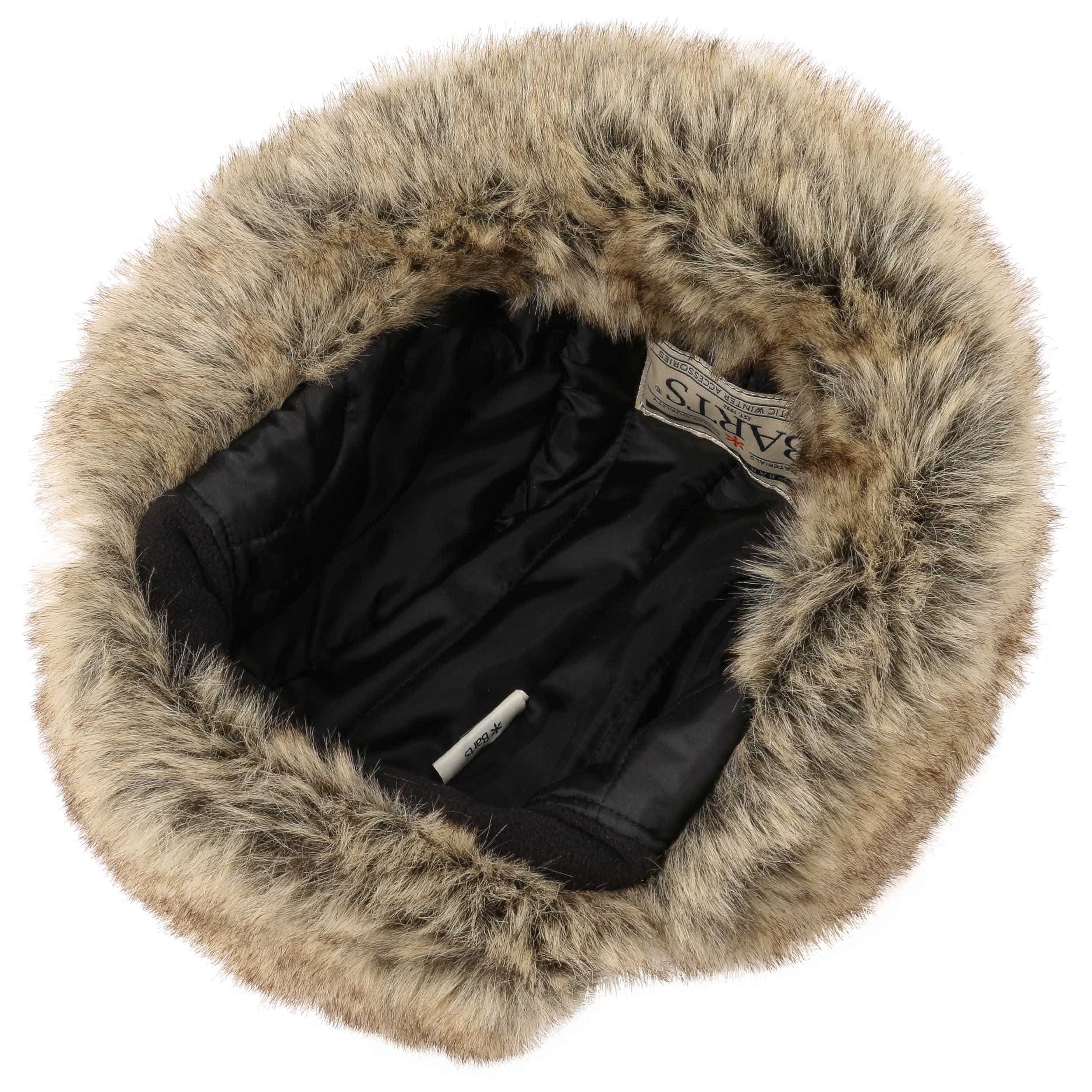 Barts Cappello Aviatore Bimbo - Check Fake Fur - Con Paraorecchie E Fodera Morbida - Taglia Unica 51-53 Cm - 4