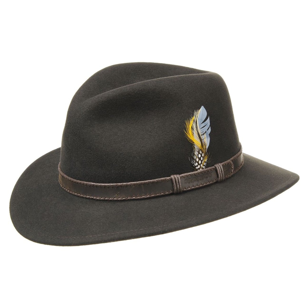 Stetson Rutherford EF Cappello Uomo In VitaFelt - Paraorecchie Pieghevoli - Made In USA - Inverno - 3