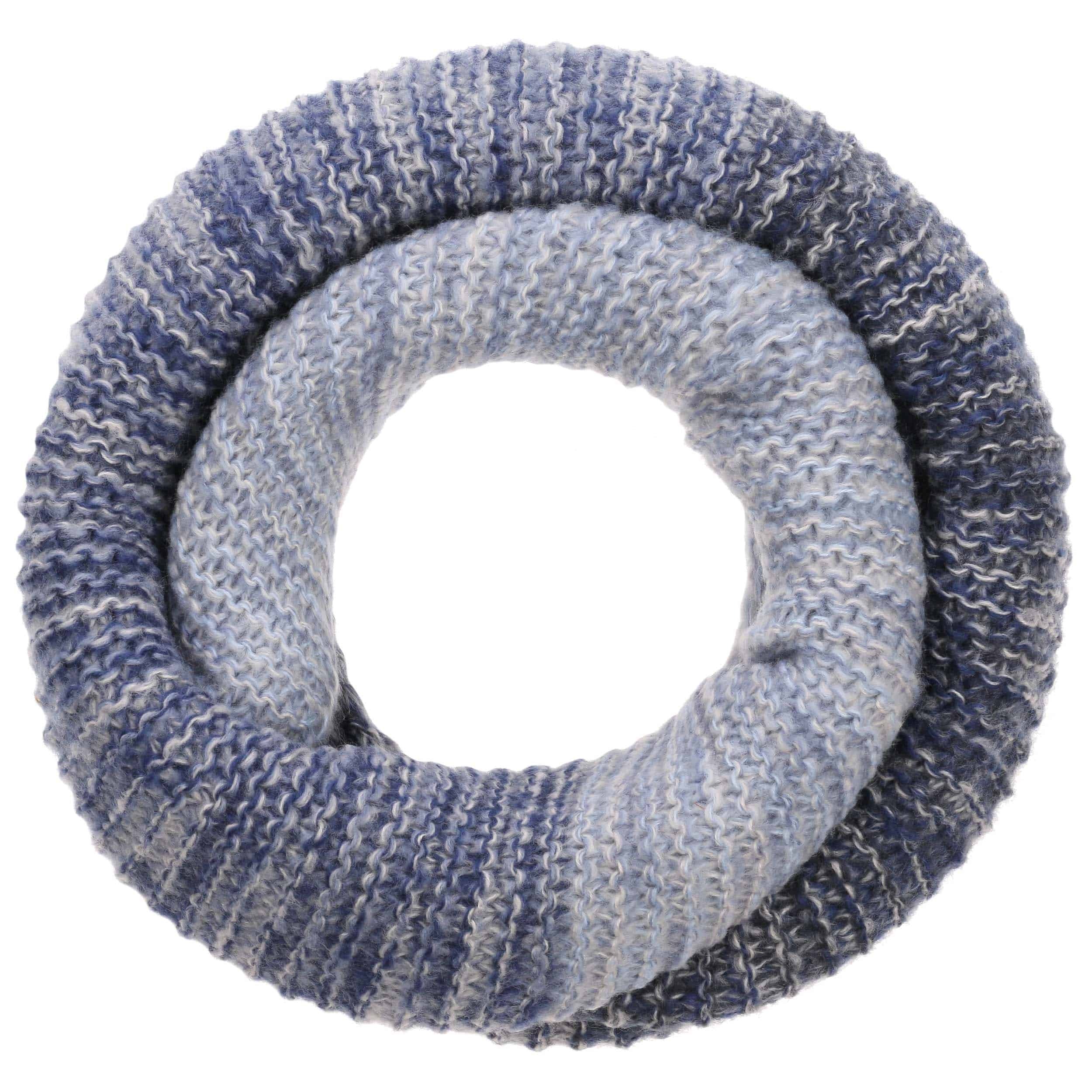 Scaldacollo In Cotone Freak Scene – Sciarpa Tubolare Unisex – Strisce Rosso E Blu – 66 Cm - 2