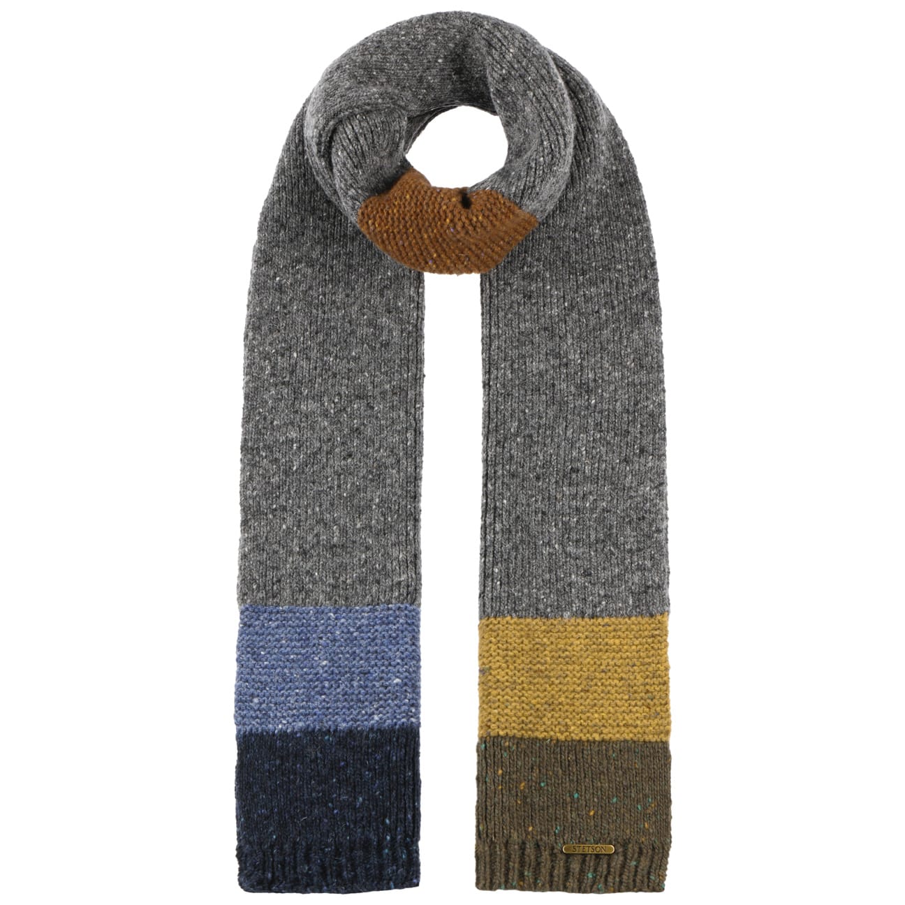 Sciarpa Donegal Wool Colour Block by Stetson € 99,00