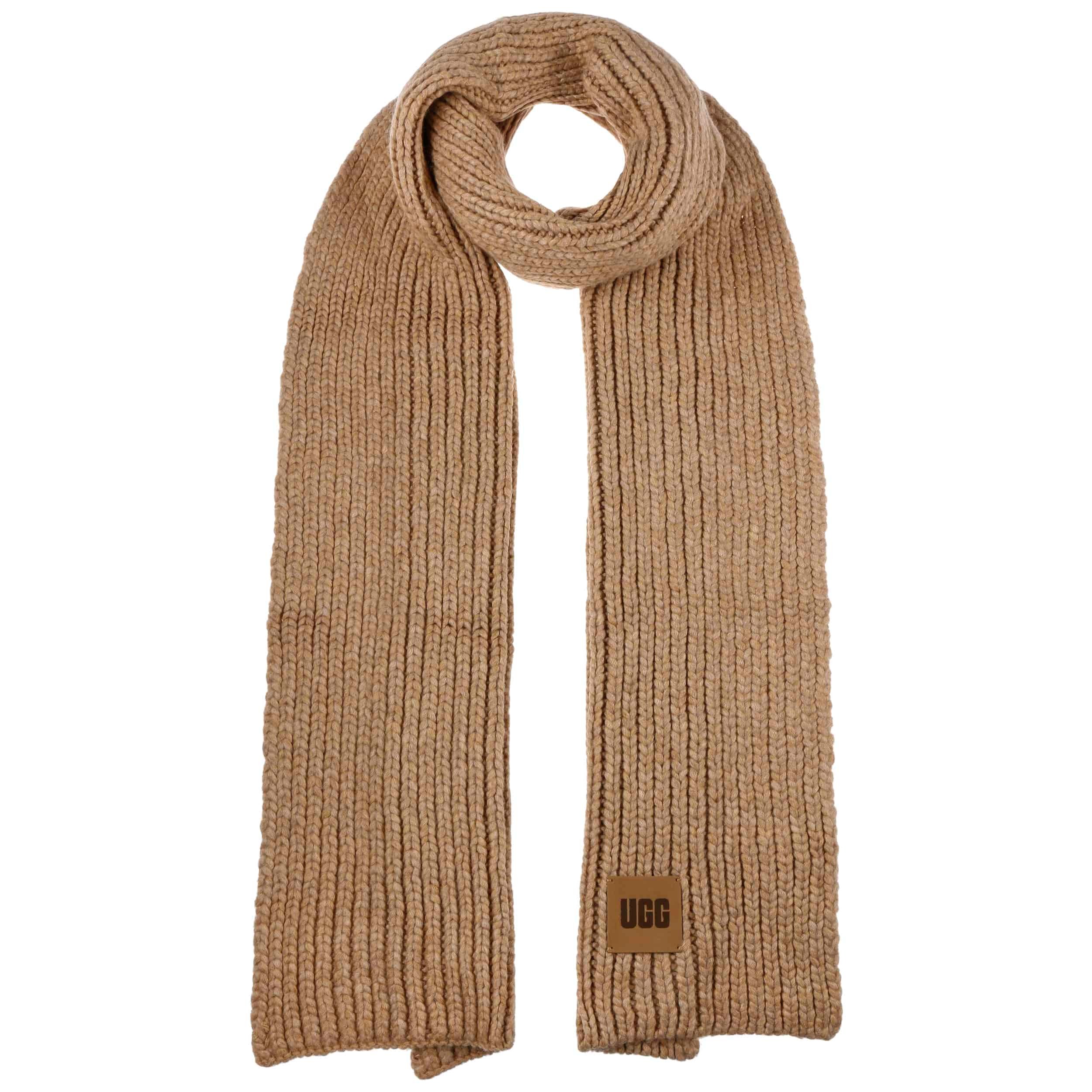 JOPHY & CO. Sciarpa Donna Uomo Elegante Leggera Morbida a Stola Rettangolare in Fibra di Bambù a Tinta Unita o Fantasia Colori (Beige