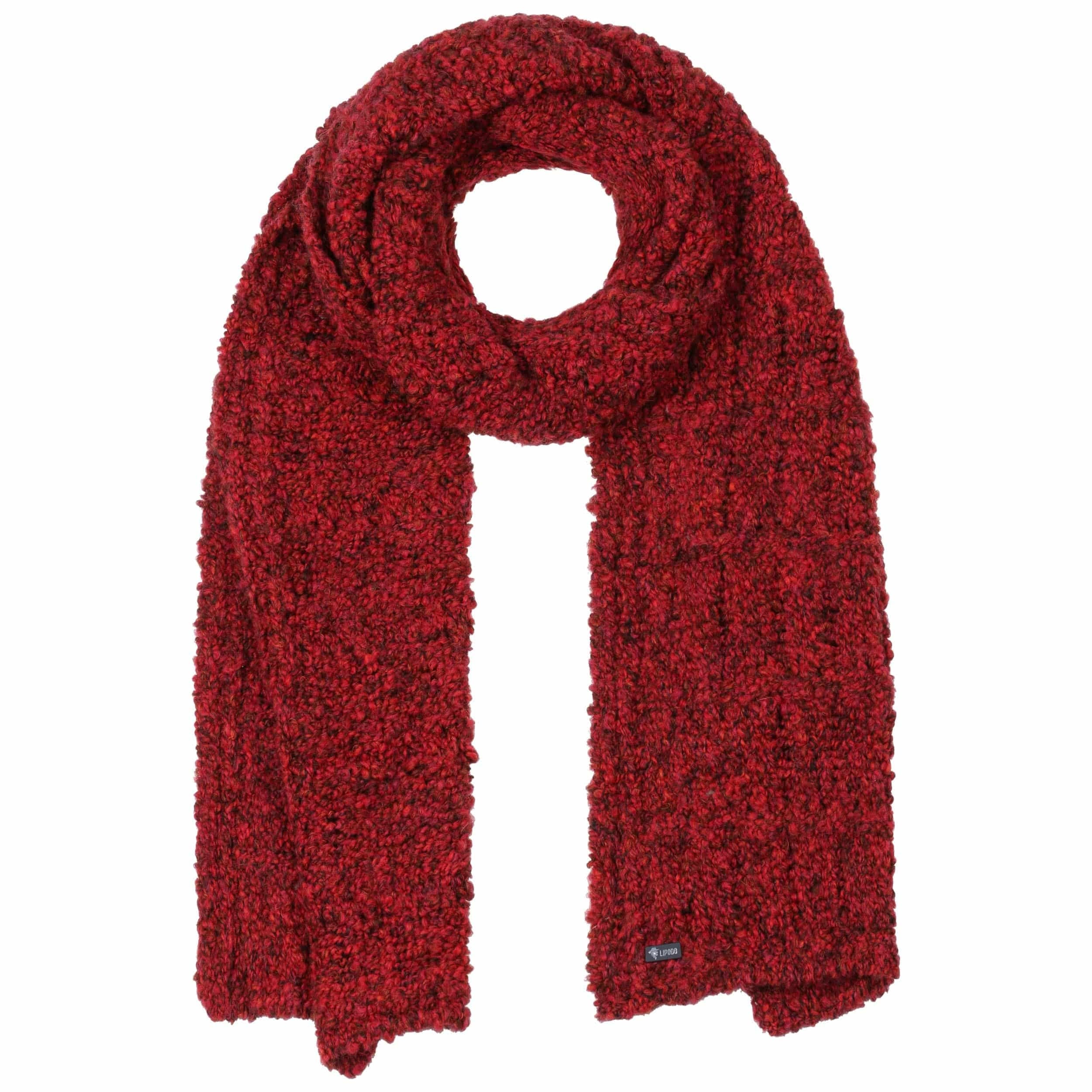 Sciarpa Tubolare Invernale Uomo Donna – Morbida E Calda A Maglia, 35x50 Cm, Colori Uni (Nero, Rosso, Grigio), Senza Tempo