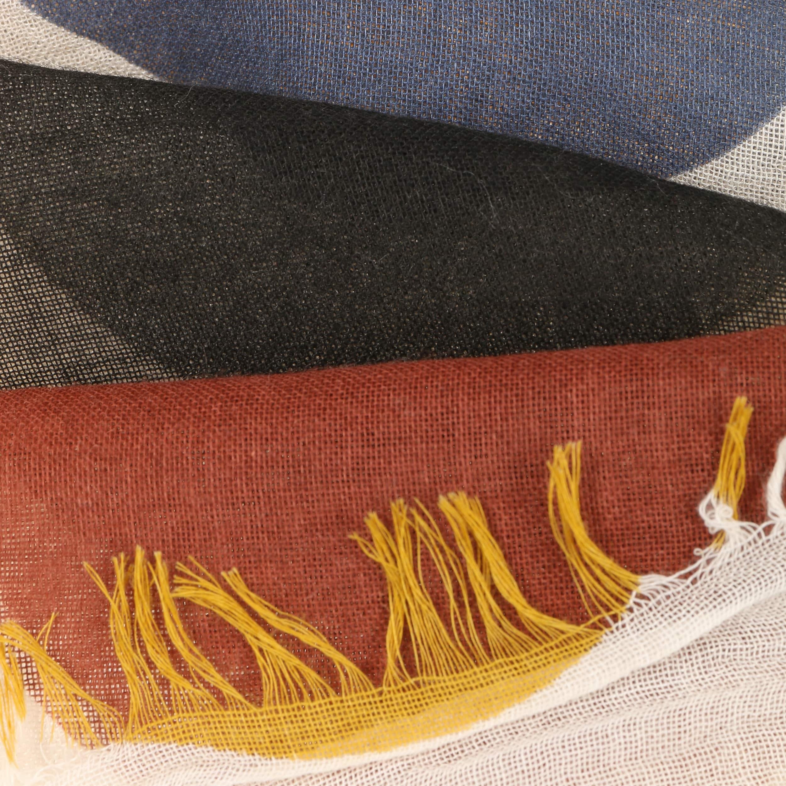 Sciarpa Pashmina Donna Lorenzo Cana In 50% Cashmere E 50% Lana Merino - Lusso Soffice, 70x180 Cm