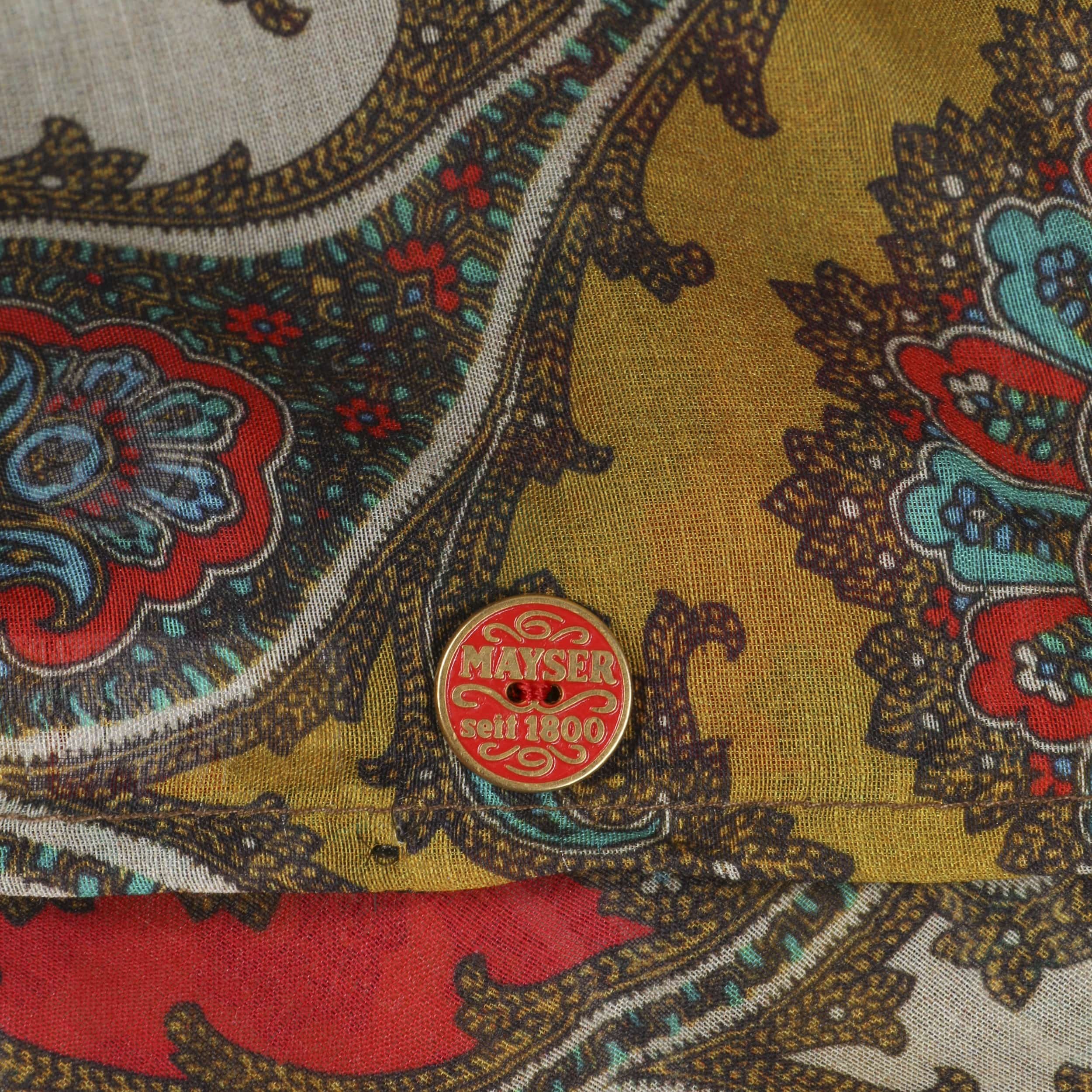 Sciarpa Pashmina In Cashmere E Seta - Motivo Paisley Nero E Rosa Shock