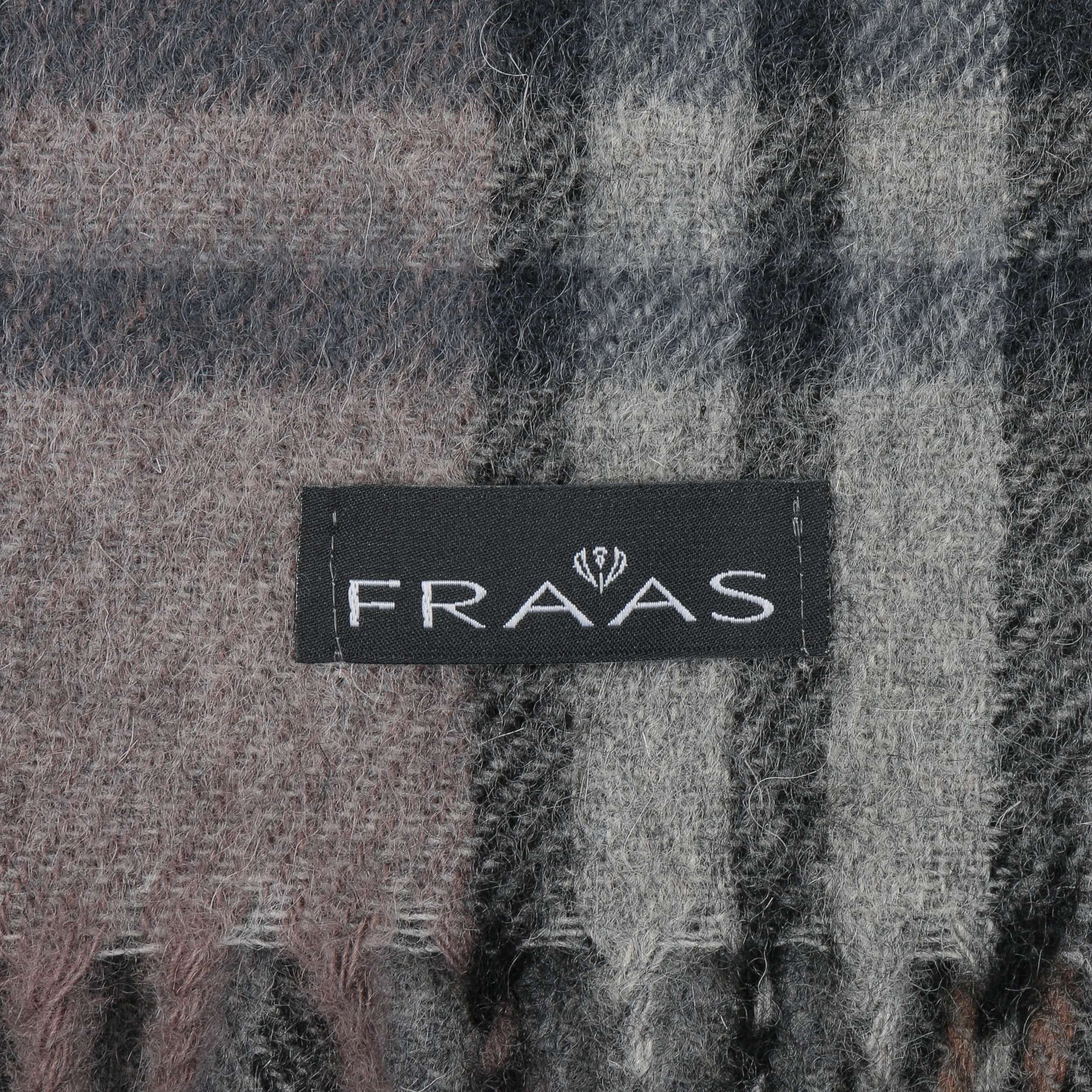 Sciarpa In Lana Vergine FRAAS – 70x200 Cm – Stola Invernale A Righe Donna – Morbida E Calda