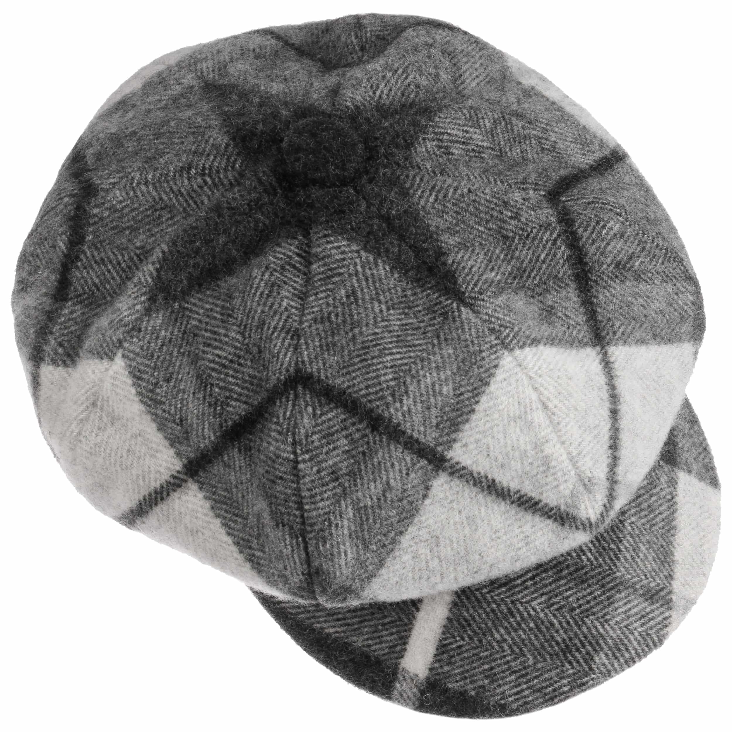 1 Pezzo Berretto Newsboy In Panno A Coste Tinto Uno Per - Foto 7