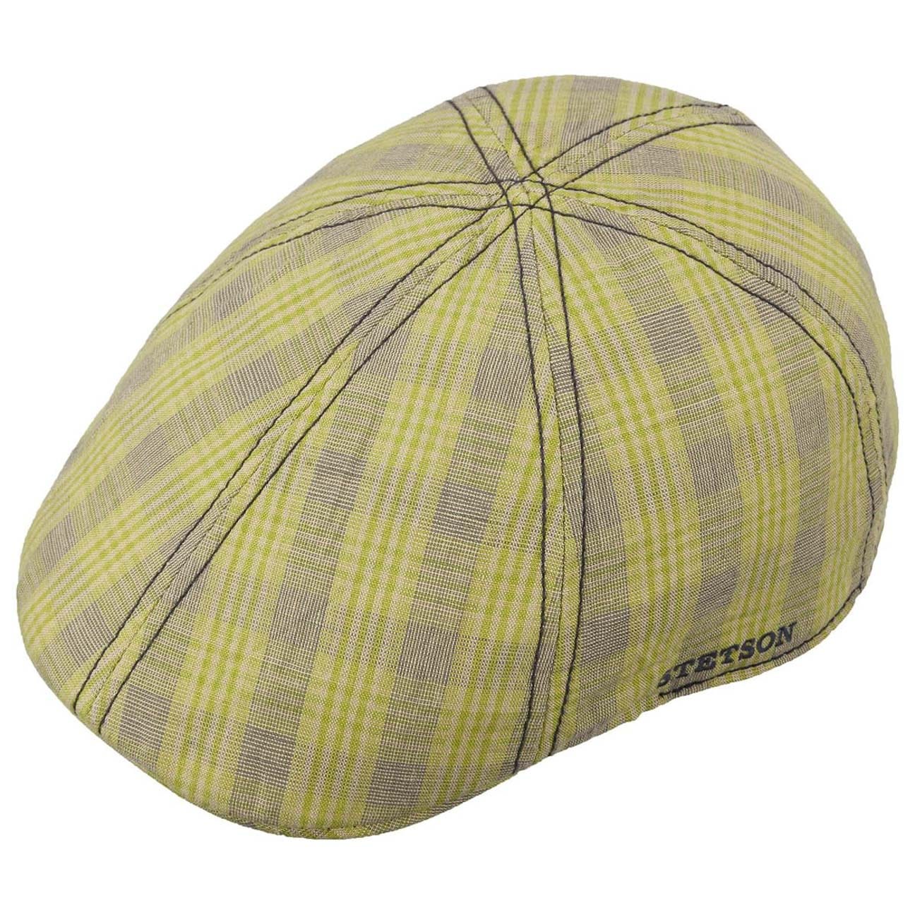 COPPOLA SICILIANA Da UOMO Cappello GATSBY In COTONE Francese DONNA Cappellino - Foto 3