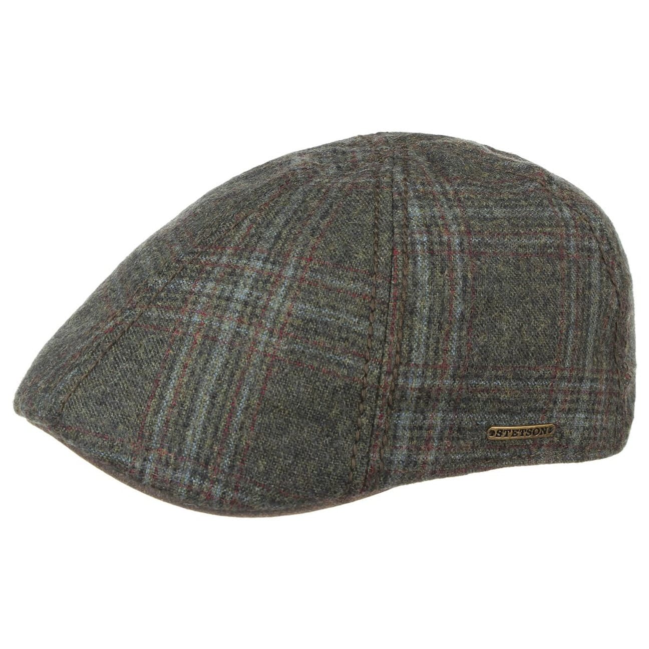 STETSON Casquette Texas Wool Gatsby Cap Homme - Casquette Gavroche Laine Doublée Hiver Automne