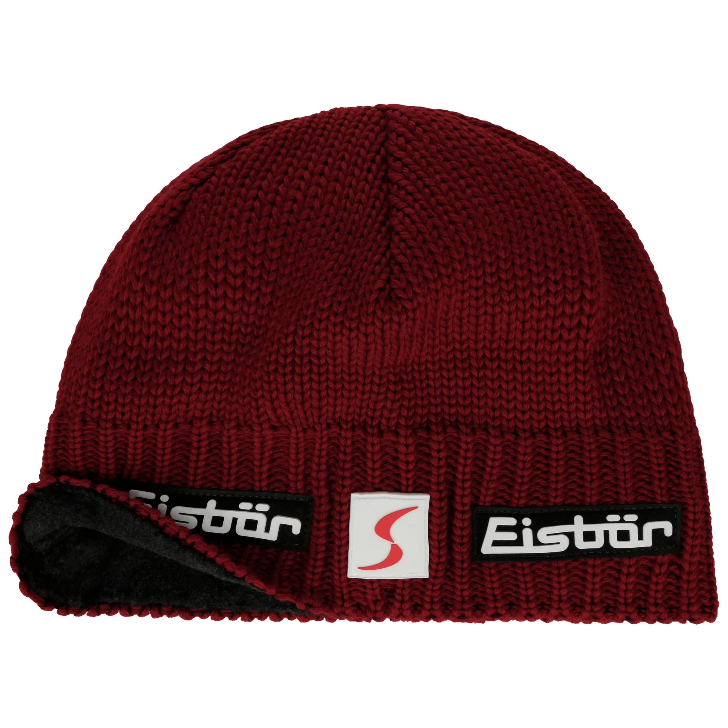 Eisbär Berretto Invernale Uomo E Donna - Maglia Grossa, Fantasia Multicolore, Fodera In Pile, 53% Lana
