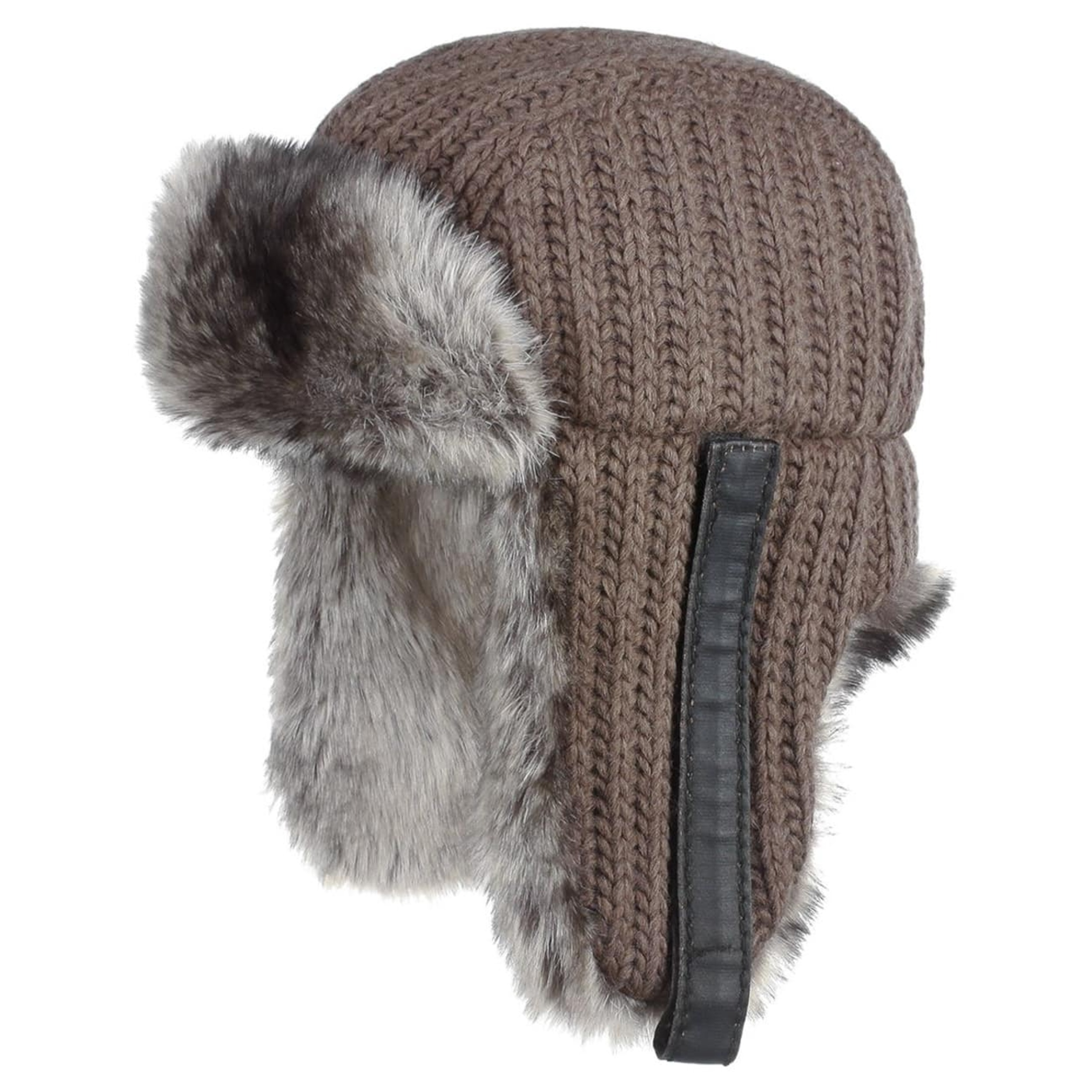 Thorness Cappello Aviatore Donna – Modello Ton Due Rote, Paraorecchie, Taglia 57 Cm - 3