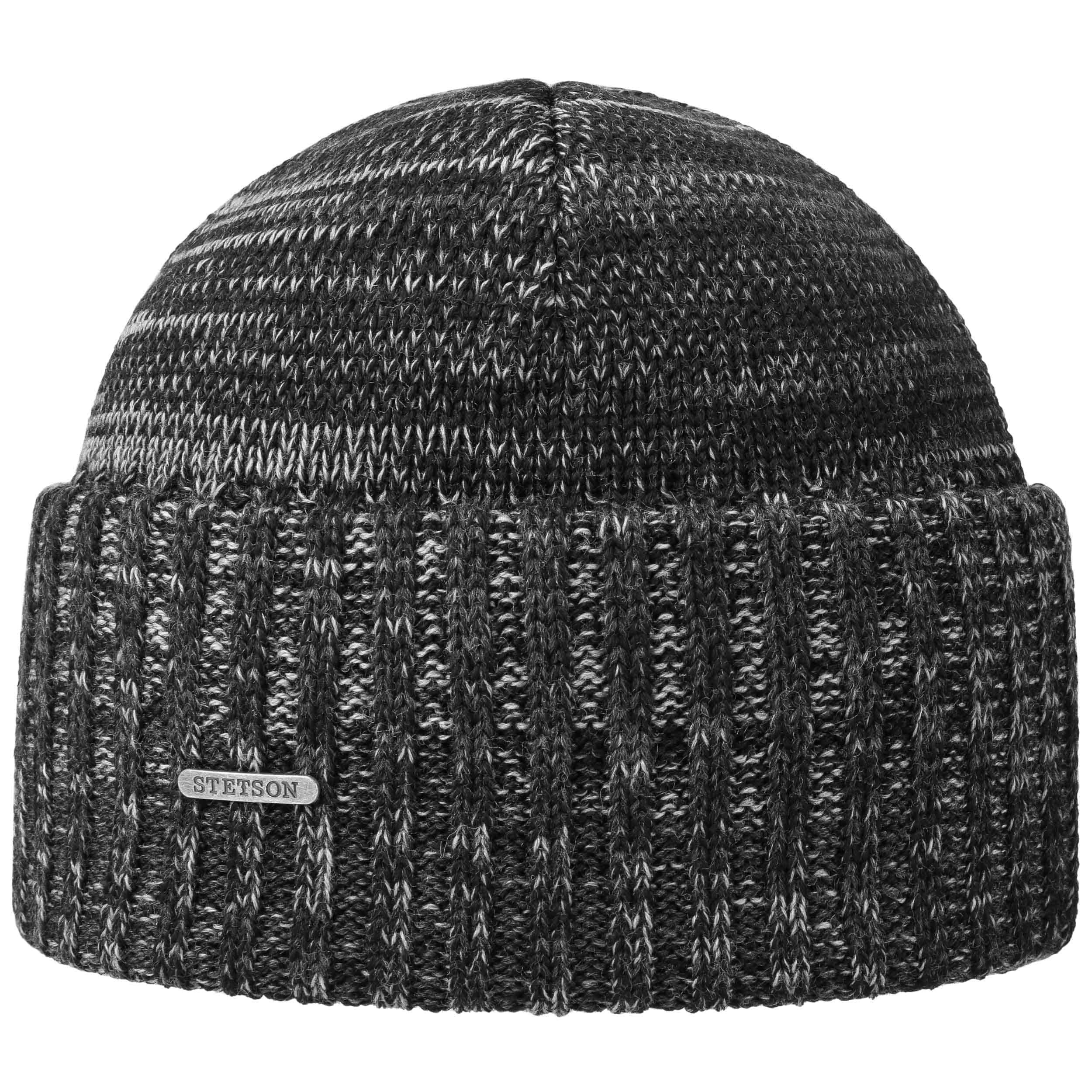 Berretto Unisex Con Risvolto In Puro Cashmere - Cappelleria Bacca