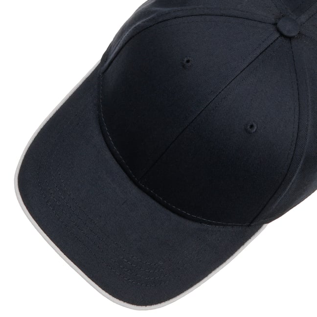 Cappellishop Zoom Piping Sandwich Cap Baseball Cap Hat Edging, orange