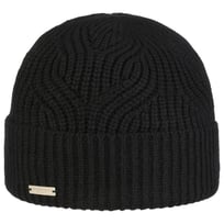 Berretto con Risvolto Merla Merino by Seeberger - &euro; 49,95