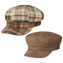 Berretto Reversibile Uni Check Newsboy by Lipodo - &euro; 29,95