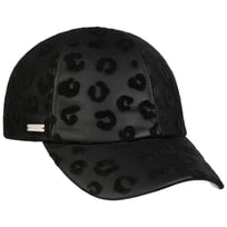 Cappellino Faux Leather Leo Print by Seeberger - &euro; 45,95