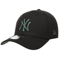Cappellino NY nero e logo bianco alla moda baseball adesivo originale Hip Hop Honor T57 - Uomo, Nero , 57