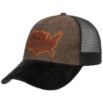 Cappellino Trucker Black Brown by King Kerosin - &euro; 29,95