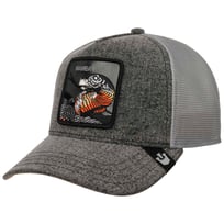 Cappello Snapback Aquila Ricamata - Berretto Baseball Tesa Piatta Unisex - Taglia Regolabile 55-60 Cm, Lana E Acrilico
