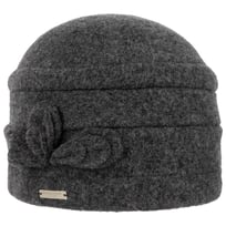 Berretto in Lana Follata Classic Uni by Seeberger - &euro; 49,95