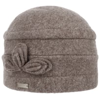 Berretto in Lana Follata Classic Uni by Seeberger - &euro; 49,95