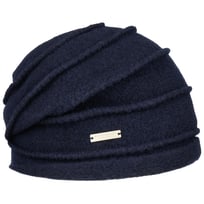 Berretto in Lana Follata Uni Headsock by Seeberger - &euro; 45,95