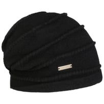 Berretto in Lana Follata Uni Headsock by Seeberger - &euro; 45,95