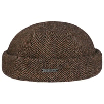 Berretto Docker Lavoy Herringbone Wool by Stetson - &euro; 89,00