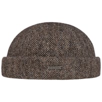 Berretto Docker Lavoy Herringbone Wool by Stetson - &euro; 89,00