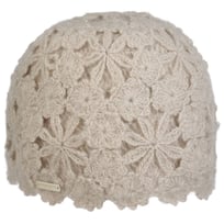 Beanie da Donna Flower Crochet by Seeberger - &euro; 39,95