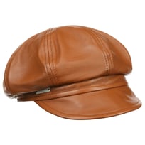 Berretto Newsboy in Pelle by Seeberger - &euro; 85,95