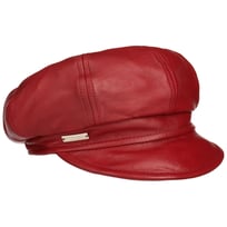 Berretto Newsboy in Pelle by Seeberger - &euro; 85,95