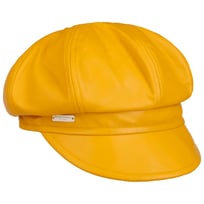 Berretto Newsboy in Pelle by Seeberger - &euro; 85,95