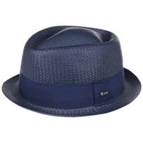 Cappello Fedora In Maglia Leggera Porkpie Estate - Trilby Cubano Da