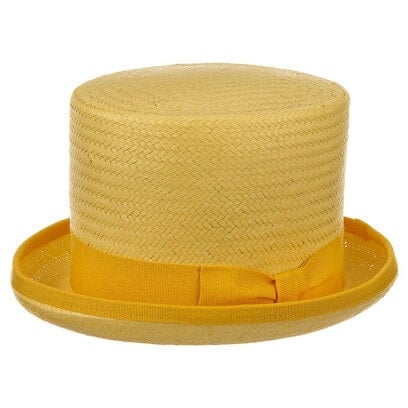 Dvbfufv Cappello a cilindro in lana da uomo, alla moda