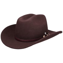 Classico cappello da cowboy in feltro occidentale per donne e