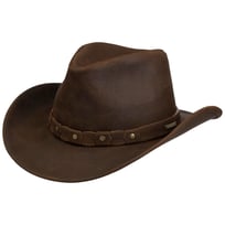Cappello in Pelle Calf Split Western by Stetson - &euro; 199,00
