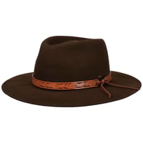 Classico cappello da cowboy in feltro occidentale per donne e