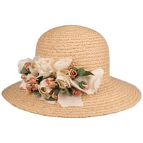 Cappello Rafia con Fiori Telina by Lierys - &euro; 99,00