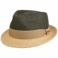 Cappello in Rafia Twotone Toyo Trilby by Stetson - &euro; 89,00