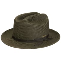 Cappello da Cowboy Occidentale in Paglia per Uomo, Tesa