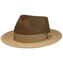 Cappello in Rafia Twotone Toyo Fedora by Stetson - &euro; 89,00