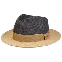 Cappello in Rafia Twotone Toyo Fedora by Stetson - &euro; 89,00