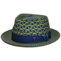 Cappello Panama Blue & Green by Alfonso D�Este - &euro; 199,00